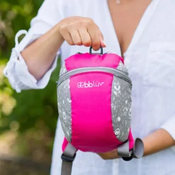 Sac à dos enfant avec sangle amovible päk rose