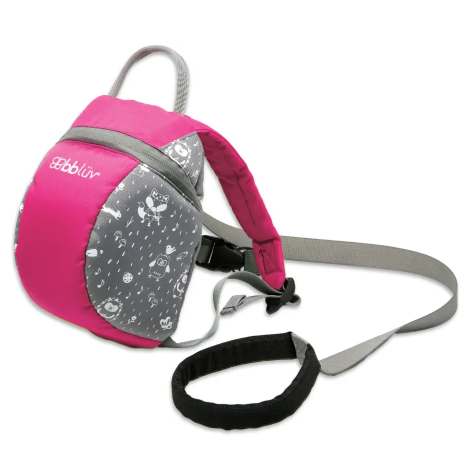 Sac à dos enfant avec sangle amovible päk rose
