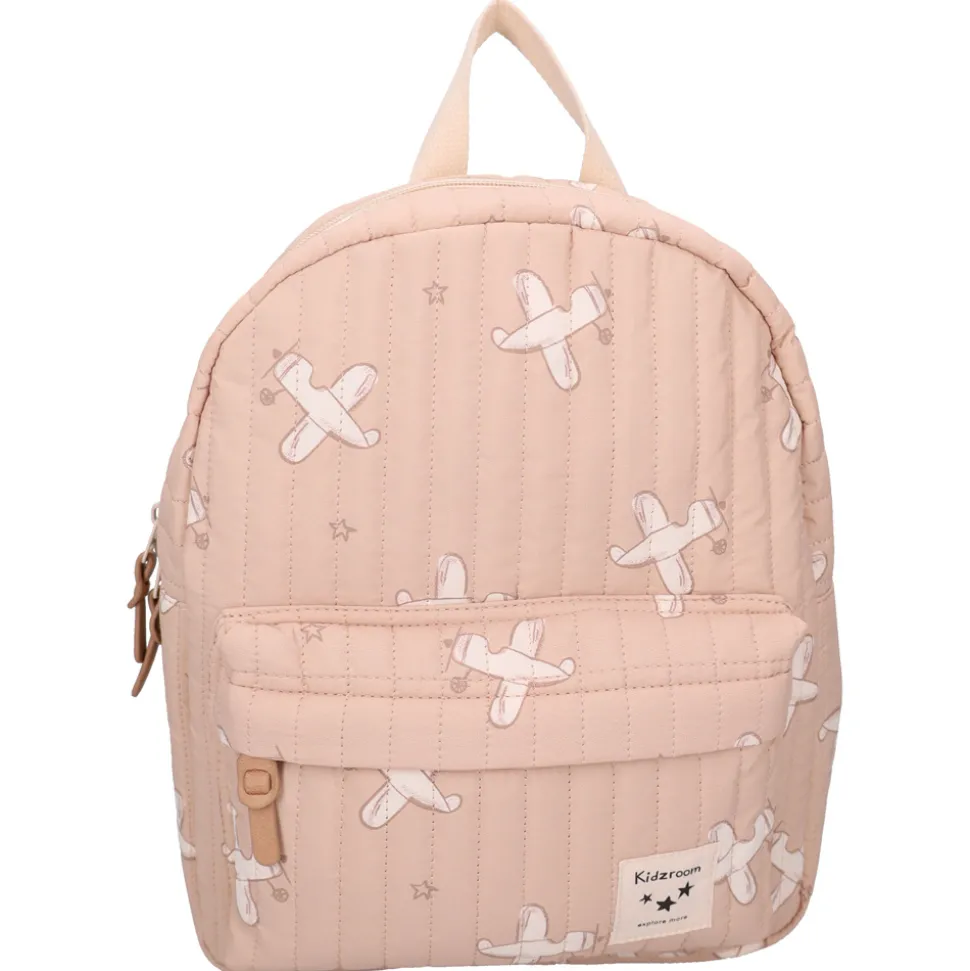 Sac à dos enfant avions beige 31 cm