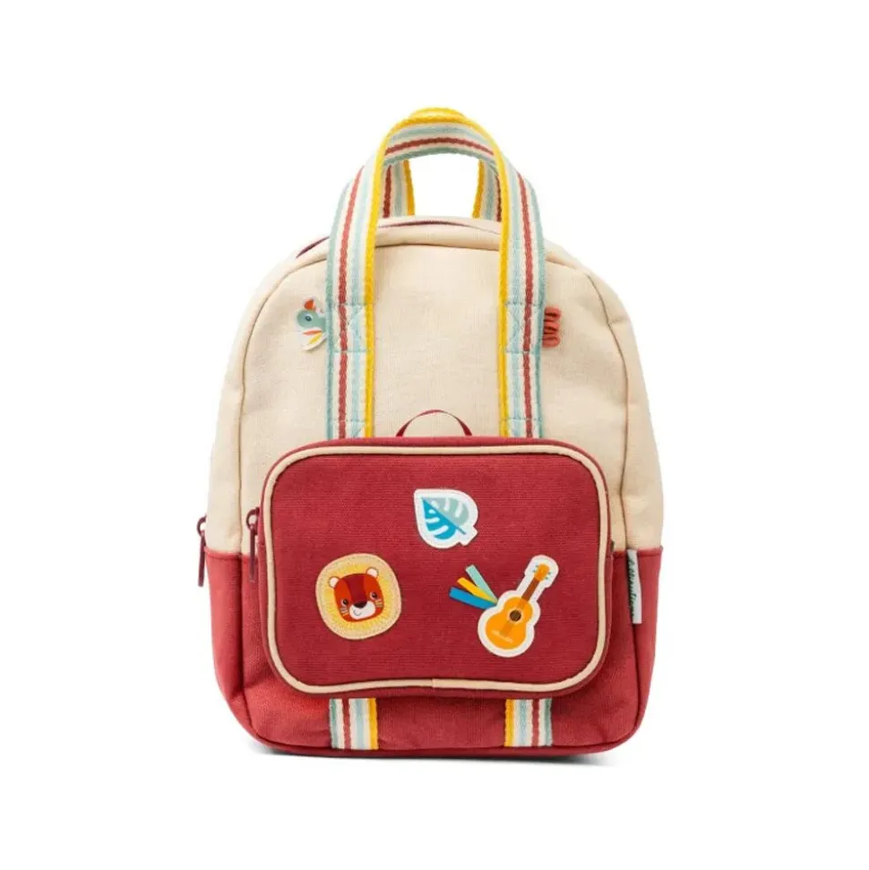 Sac à dos enfant beige ambre