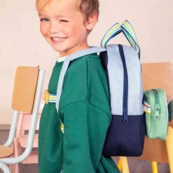 Sac à dos enfant bleu océan