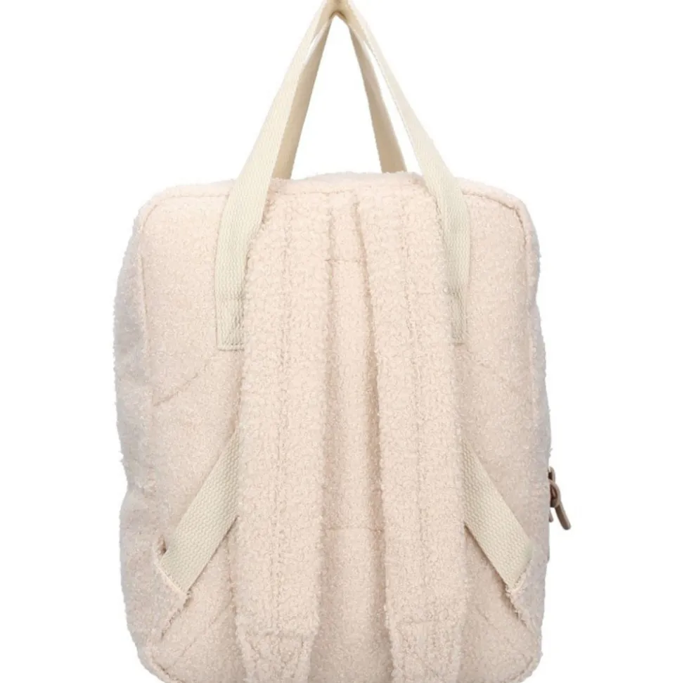Sac à dos enfant bouclette beige