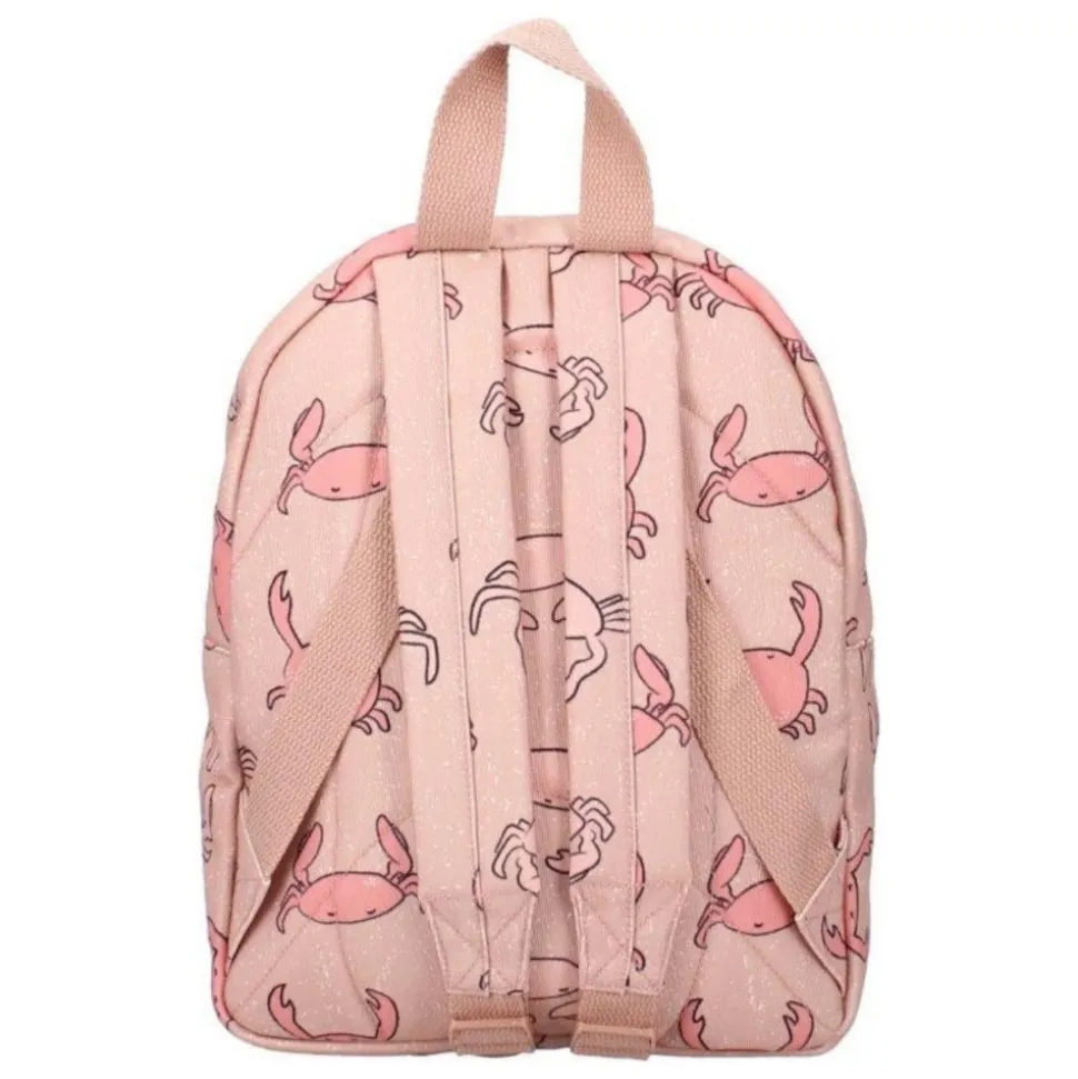 Sac à dos enfant crabes rose