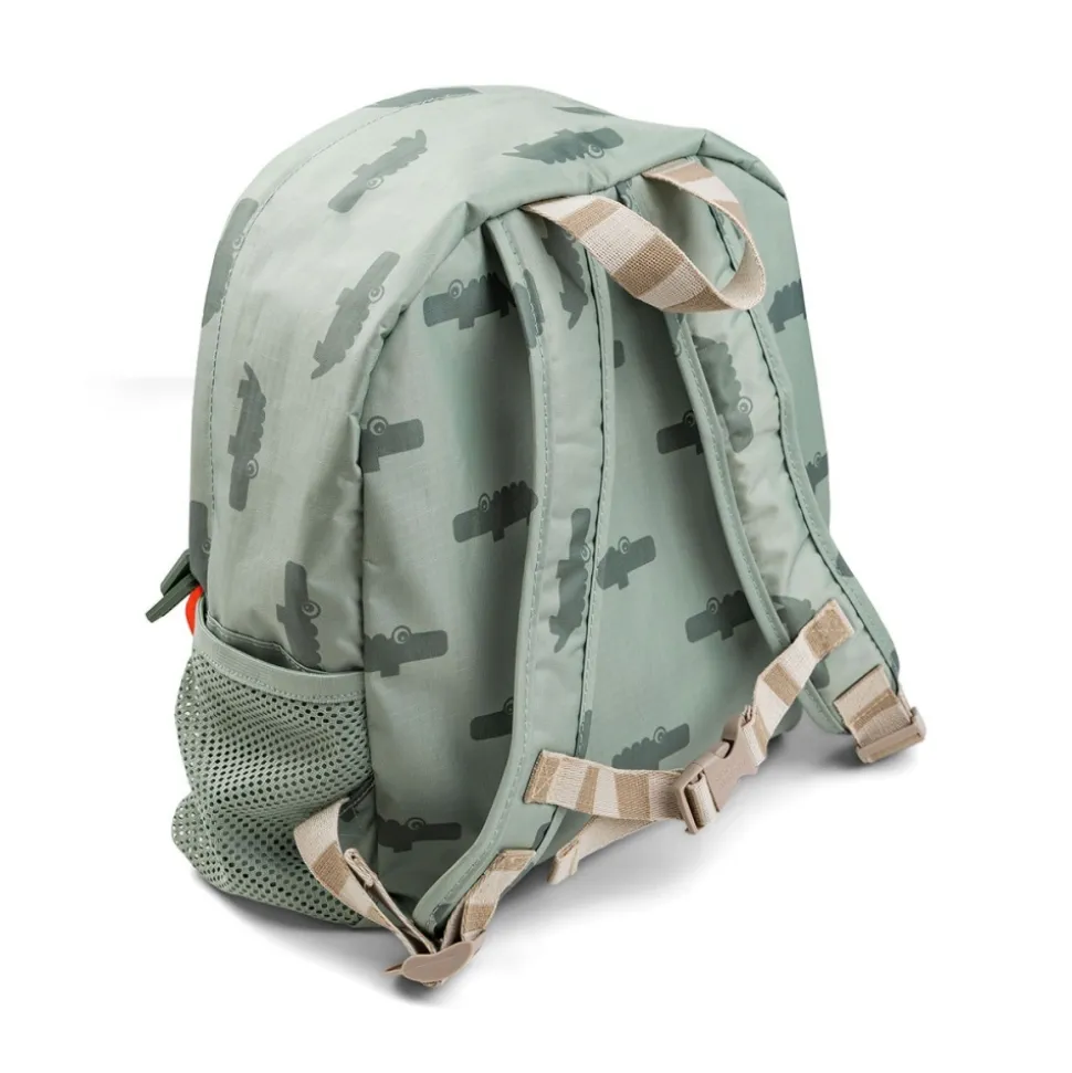 Sac à dos enfant croco vert