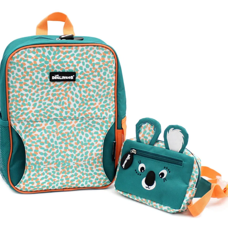 Sac à dos enfant 2 en 1 avec banane berlingos le koala