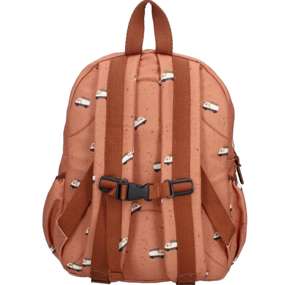 Sac à dos enfant enchanted memories - camions terracotta