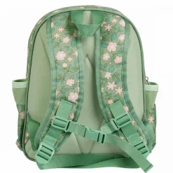 Sac à dos enfant isotherme fleurs sauge