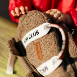 Sac à dos enfant mini club signature teddy brun doux