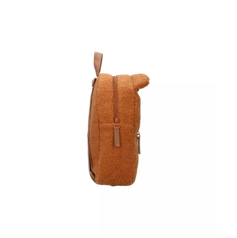 Sac à dos enfant ourson bouclette caramel