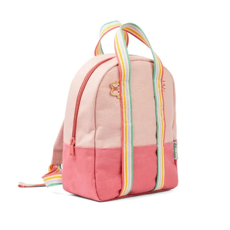 Sac à dos enfant rose framboise