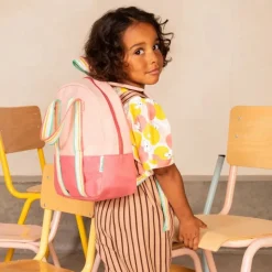 Sac à dos enfant rose framboise