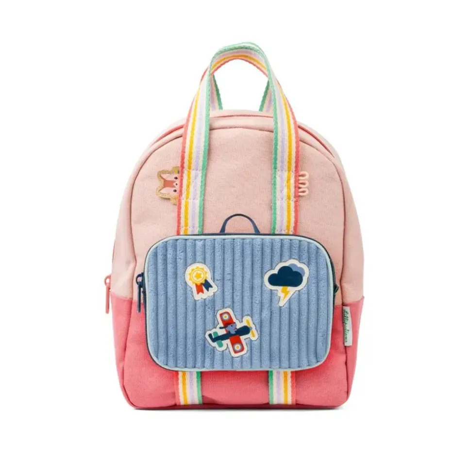 Sac à dos enfant rose framboise