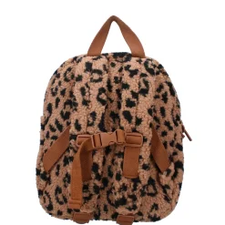 Sac à dos enfant sherpa léopard 31 cm