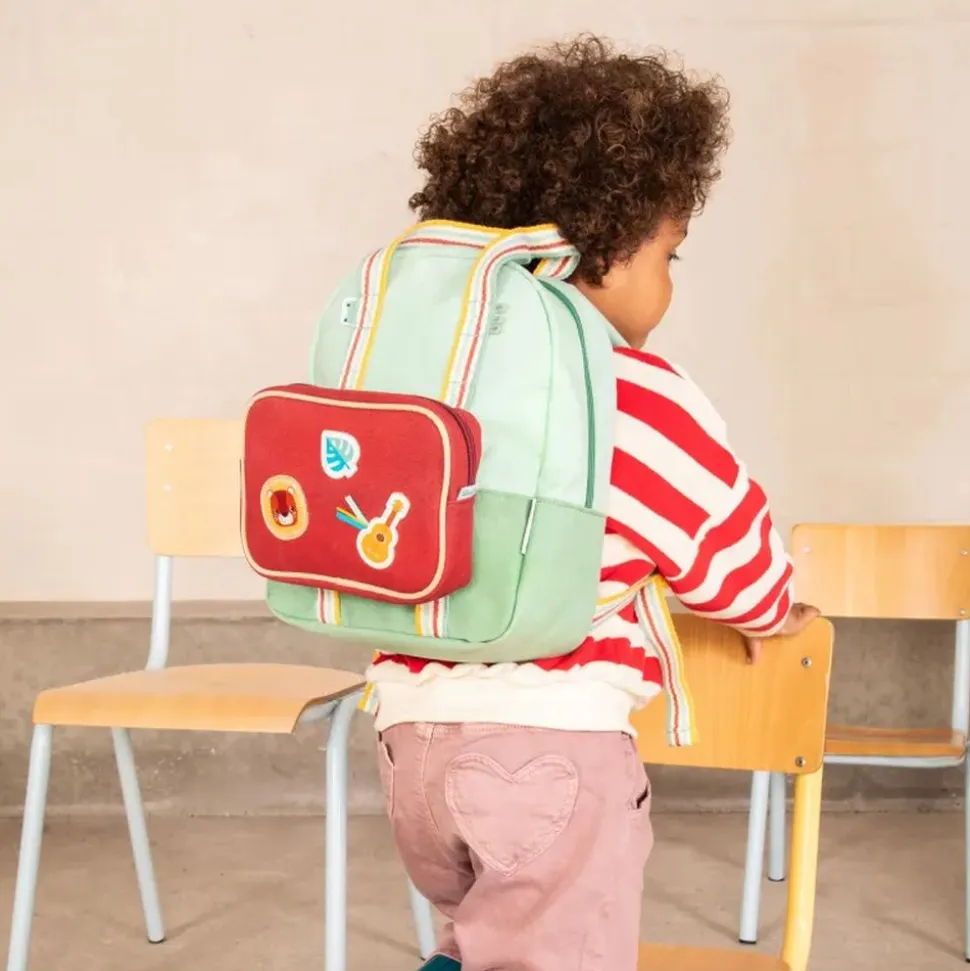 Sac à dos enfant vert pomme