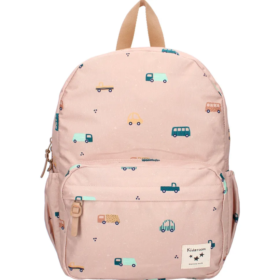 Sac à dos enfant voitures beige 36 cm
