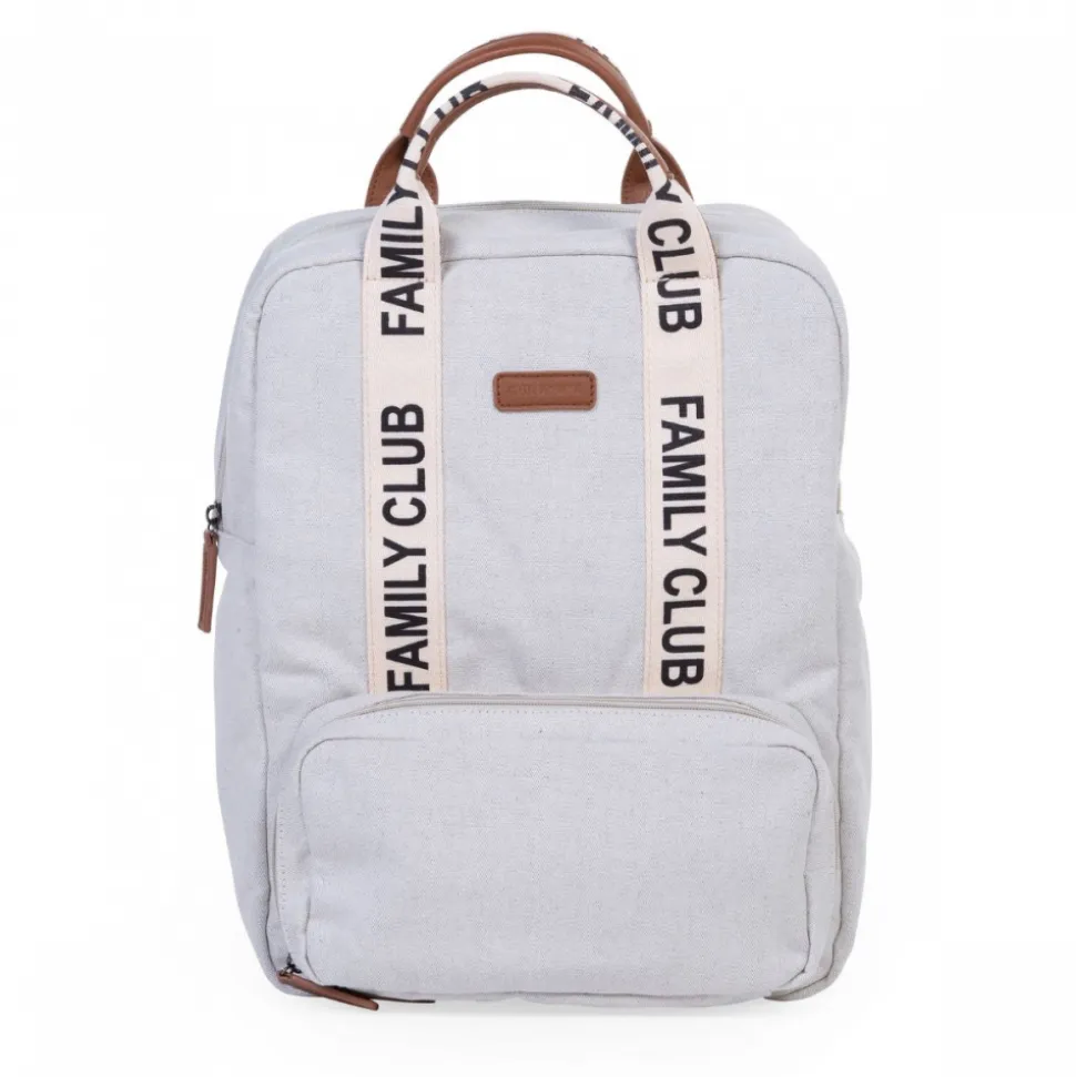 Sac à dos family club signature off white