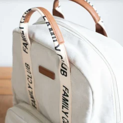 Sac à dos family club signature off white