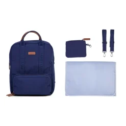Sac à dos family club signature urban bleu