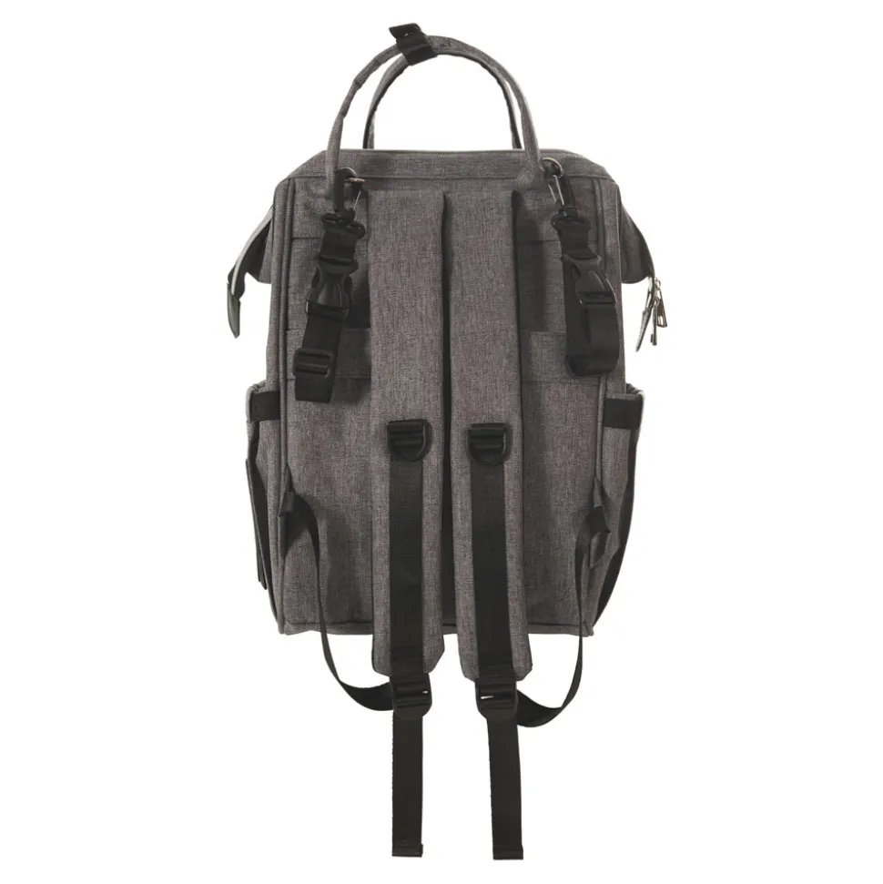 Sac à dos à langer gris