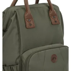 Sac à dos à langer mineral green