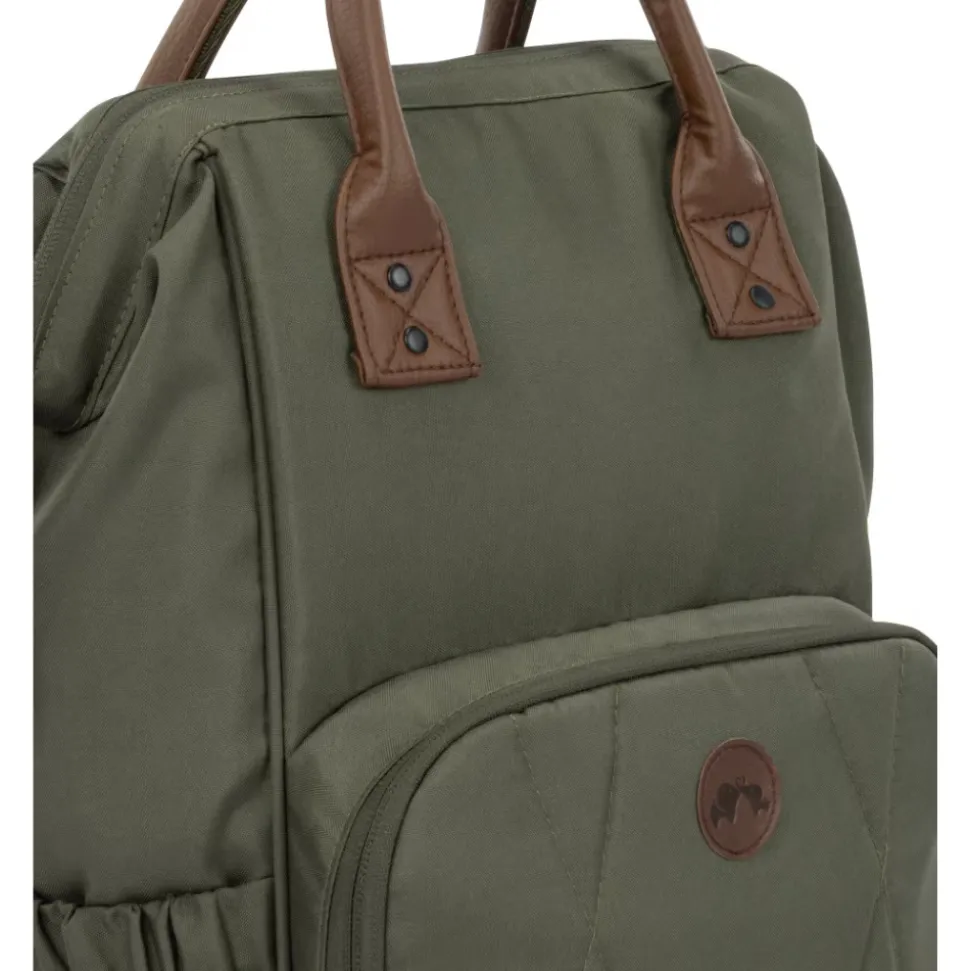Sac à dos à langer mineral green