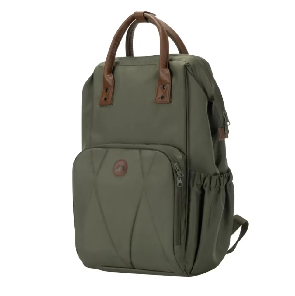 Sac à dos à langer mineral green