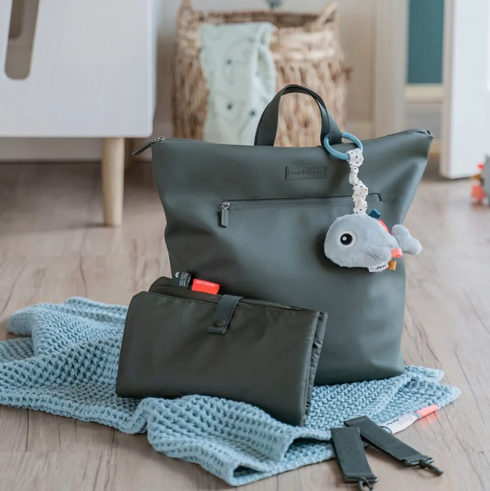 Sac à dos à langer noir