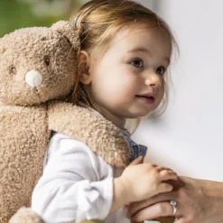 Sac à dos peluche ours caramel