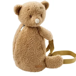 Sac à dos peluche ours caramel