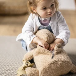 Sac à dos peluche ours caramel