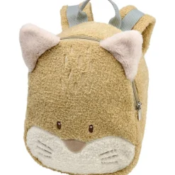Sac à dos renard teddy bouclette miel