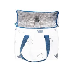 Sac isotherme bébé blue baleine
