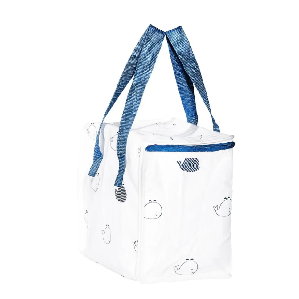 Sac isotherme bébé blue baleine