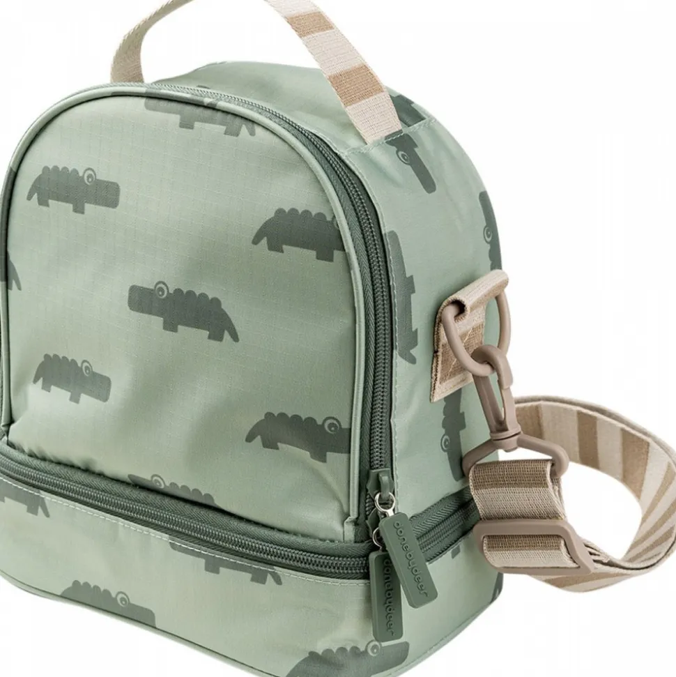 Sac isotherme enfant croco vert
