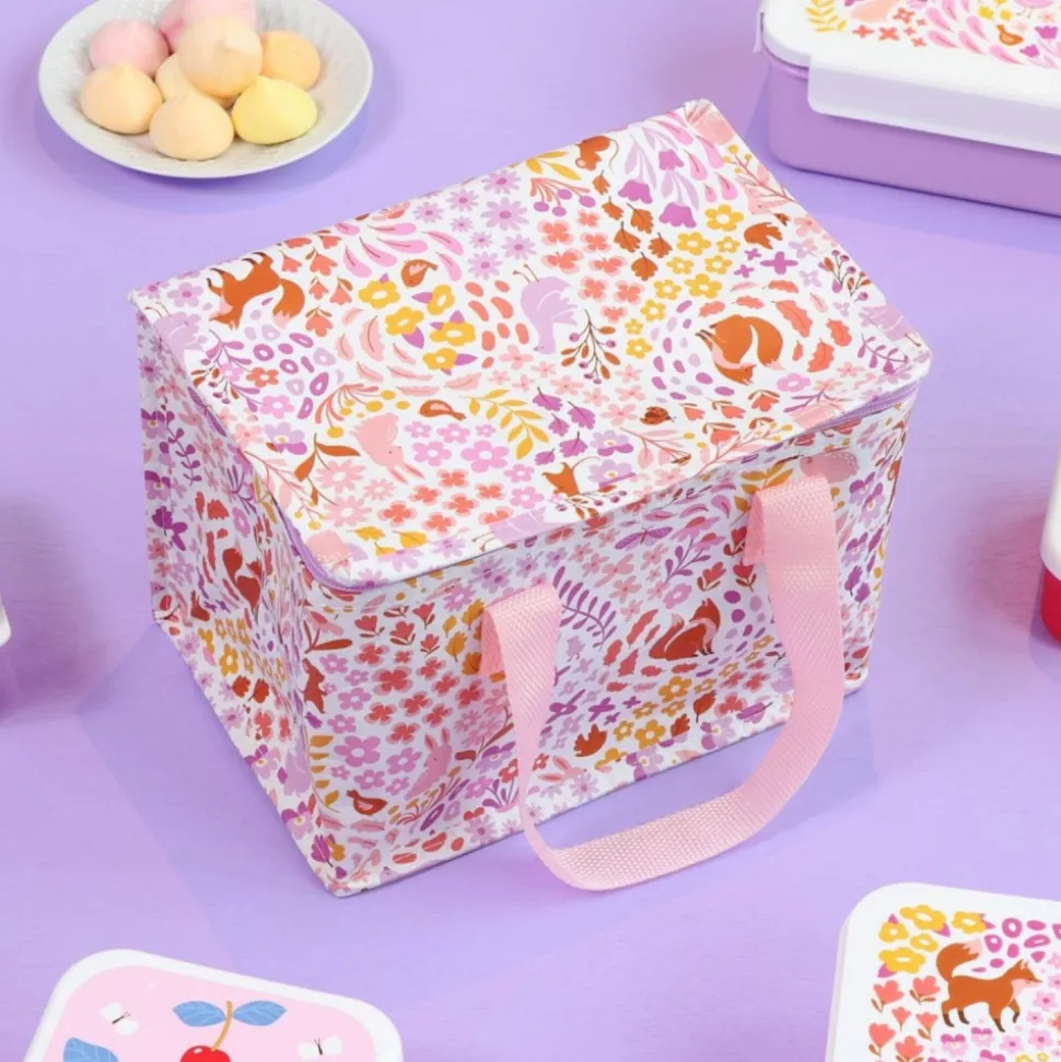Sac isotherme enfant fleurs du jardin