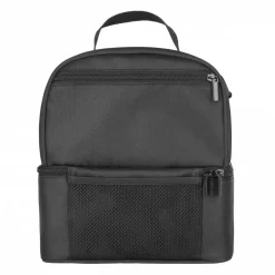 Sac isotherme repas 2 compartiments noir