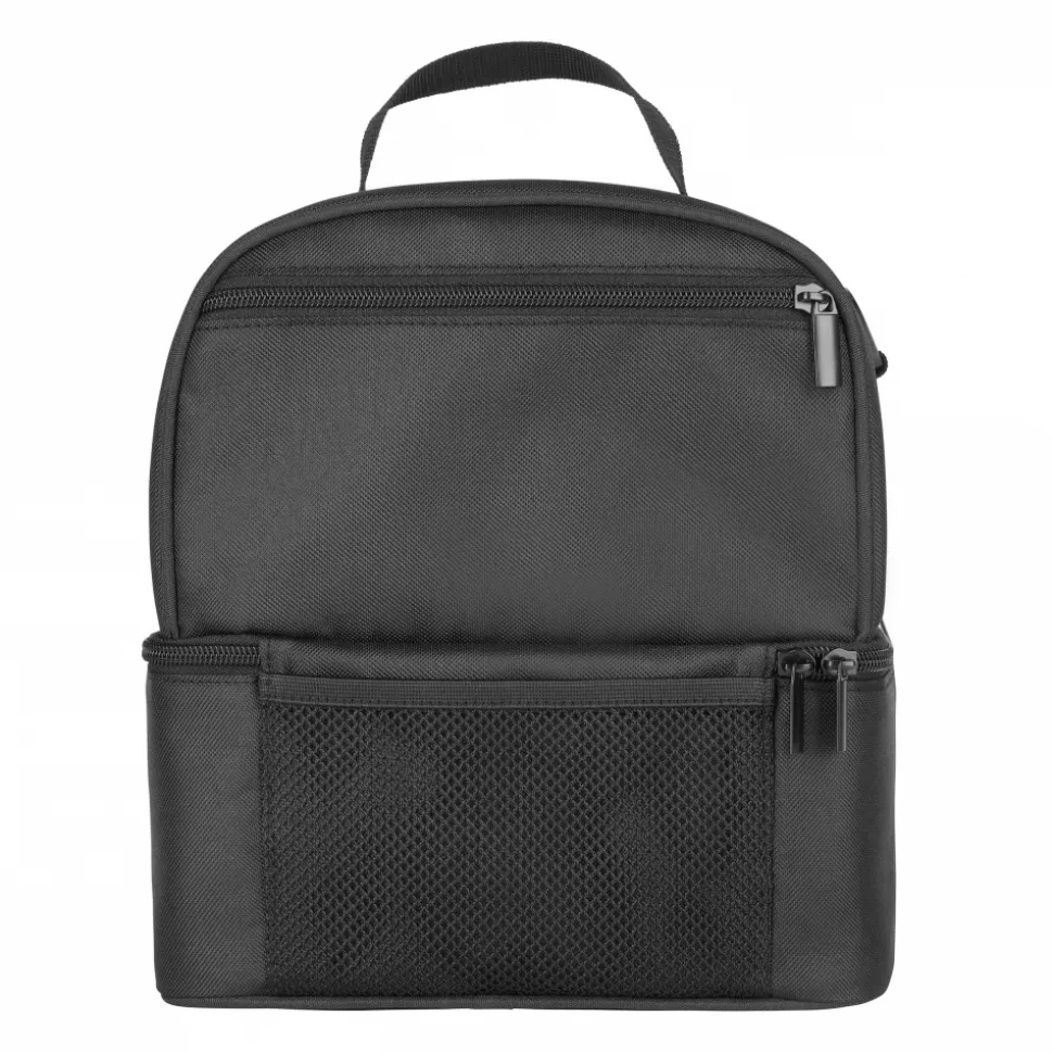 Sac isotherme repas 2 compartiments noir
