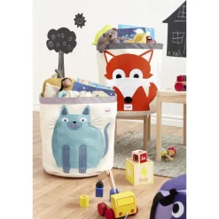 Sac à jouets chat