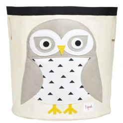 Sac à jouets chouette
