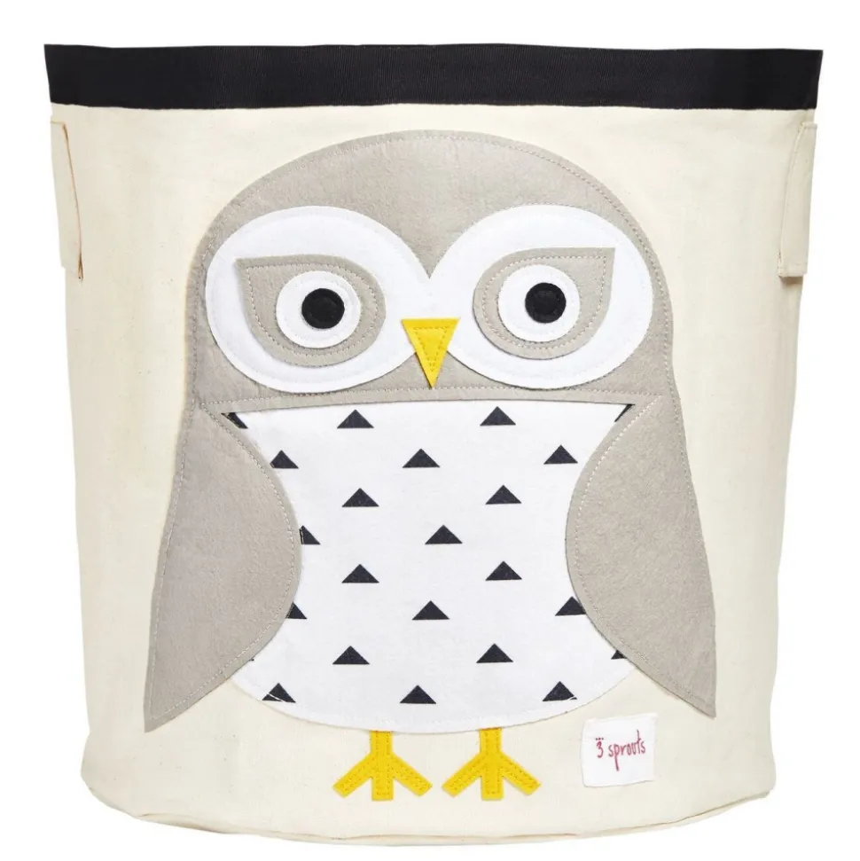 Sac à jouets chouette