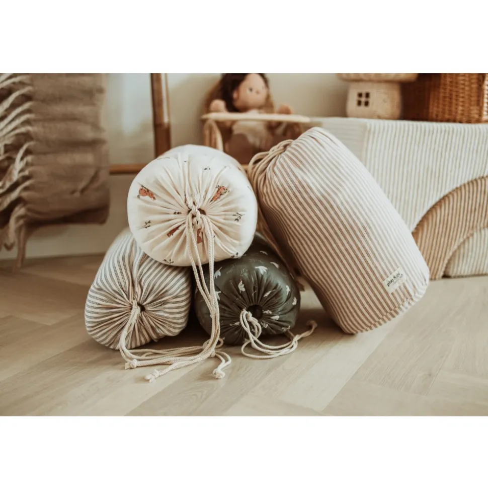 Sac à jouets / tapis d'éveil 2 en 1 en coton bio soft birds