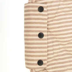 Sac à jouets / tapis d'éveil 2 en 1 en coton bio soft brown stripes