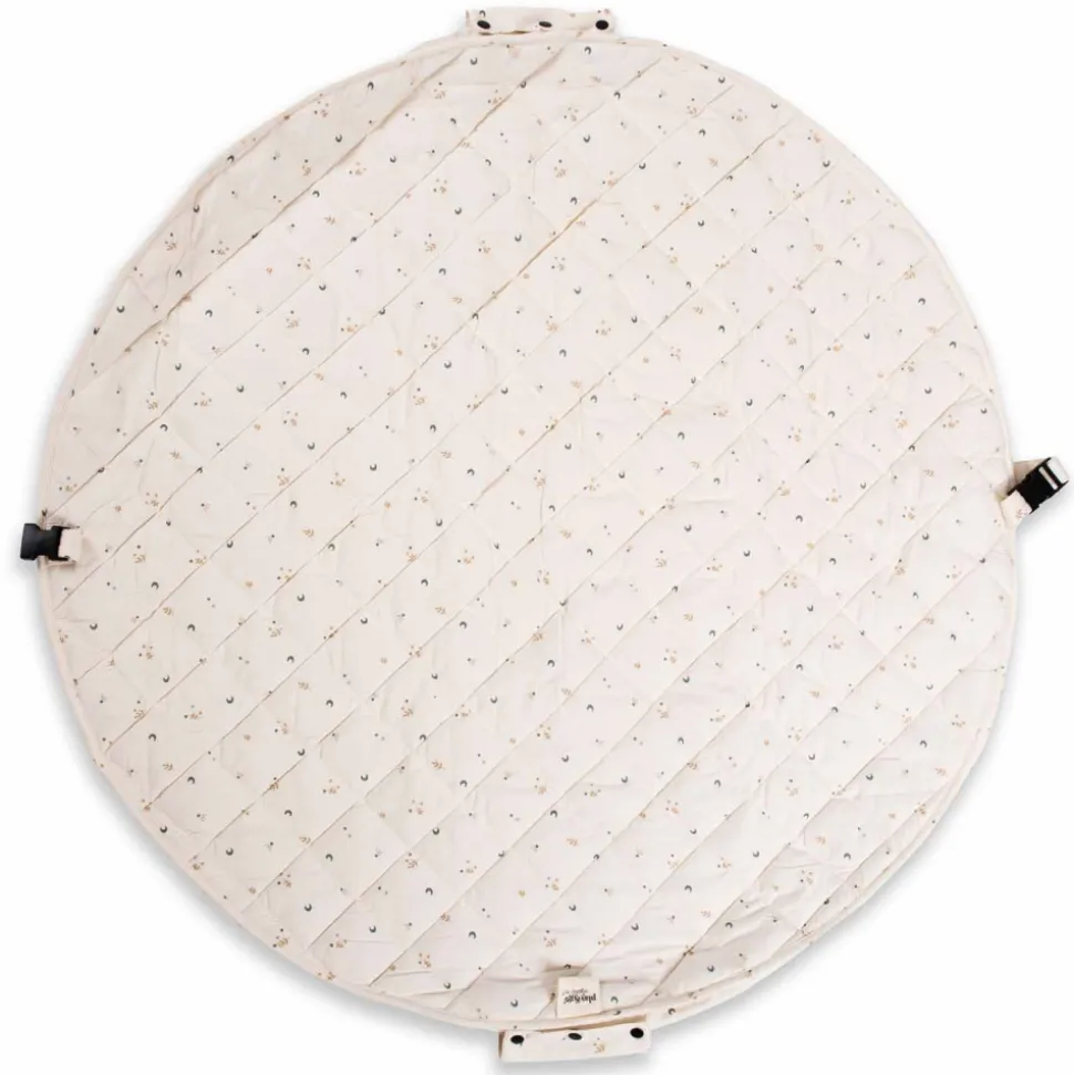 Sac à jouets / tapis d'éveil 2 en 1 en coton bio moon