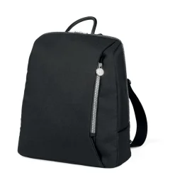 Sac à langer backpack black shine