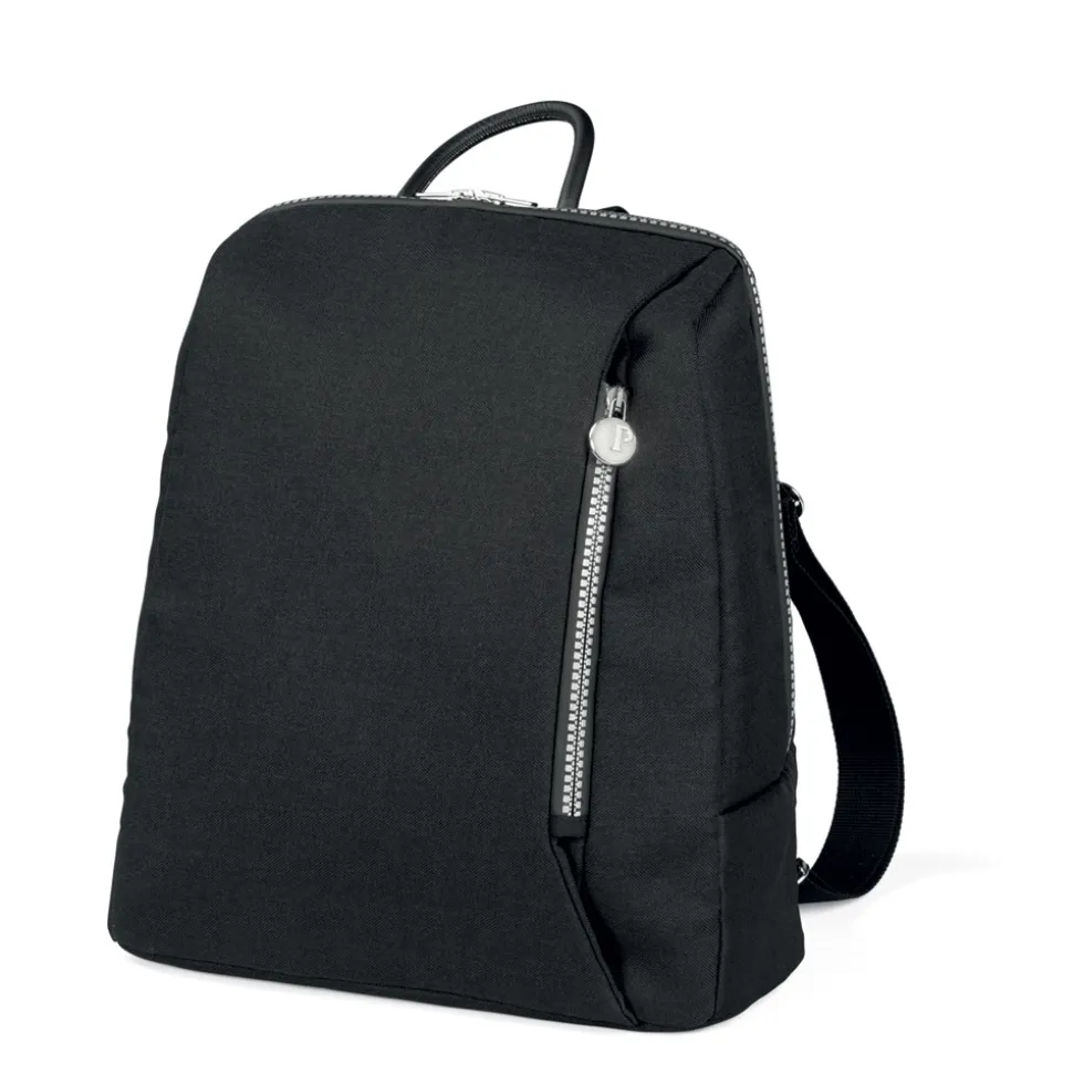 Sac à langer backpack black shine