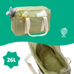 Sac à langer bowling olive