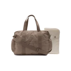 Sac à langer embossed lily milky coffee
