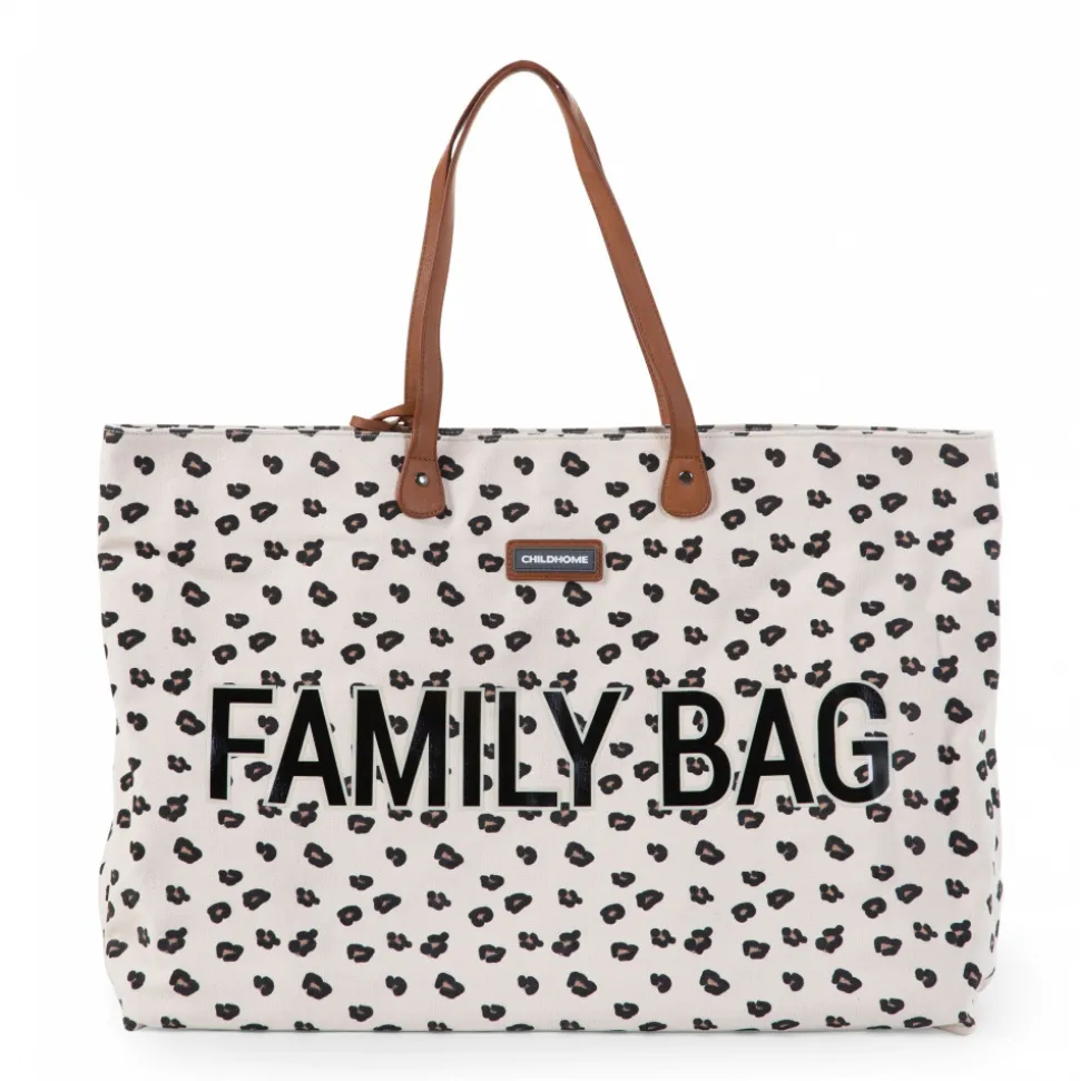 Sac à langer family bag léopard