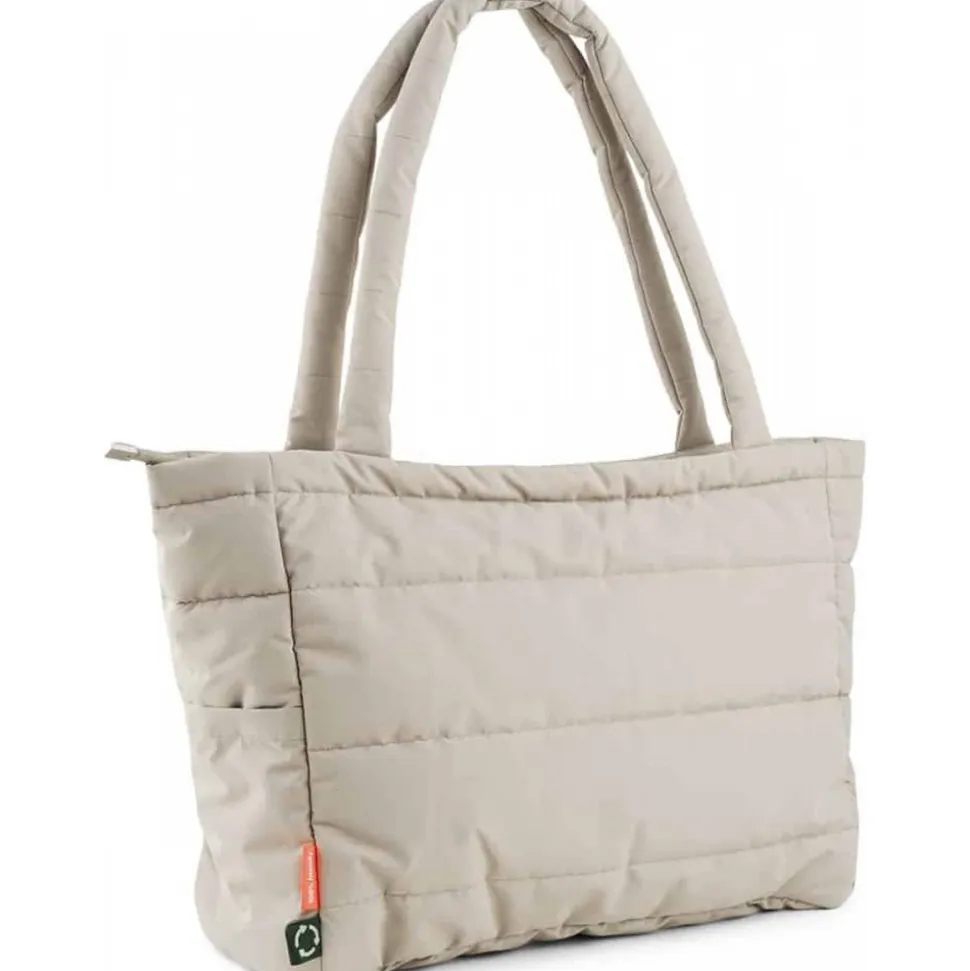 Sac à langer fourre-tout matelassé sable