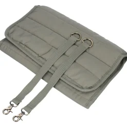 Sac à langer imperméable matelassé avec matelas à langer 2 crochets - vert